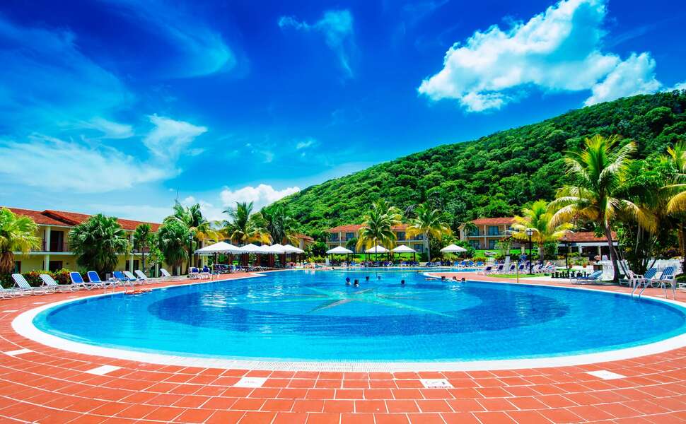 Ein Foto vom Pool im Memories Jibacoa Resort