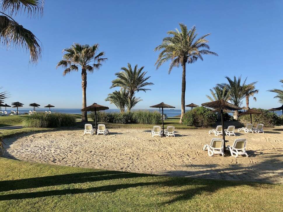 Ein Foto vom Strand beim Impressive Playa Granada Golf