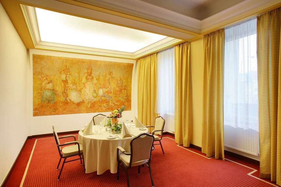 Een foto van de faciliteiten bij Grand Hotel International Prague