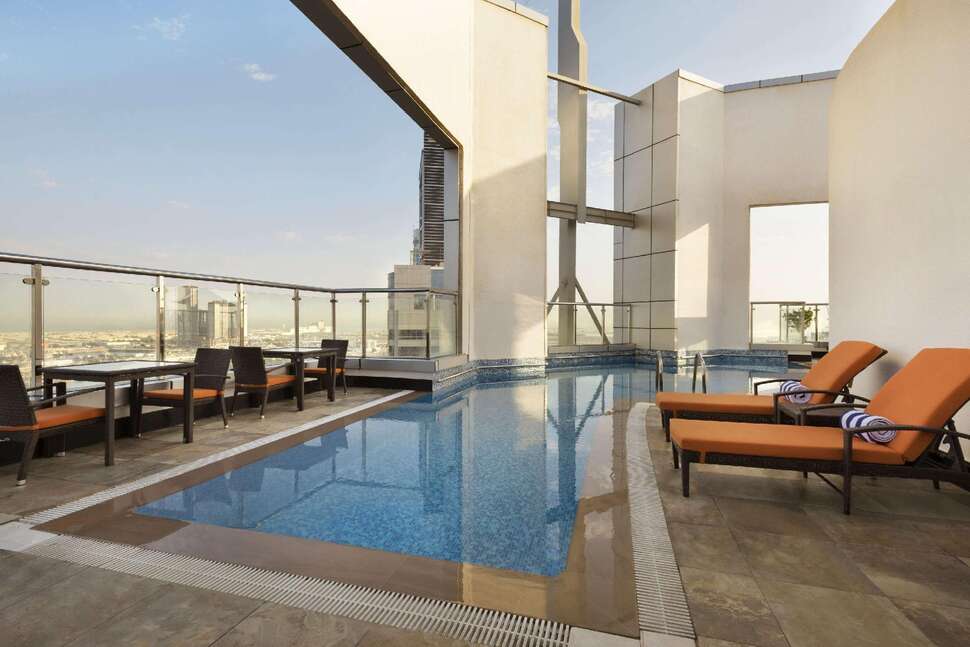 Een foto van een overzicht van Ramada by Wyndham Abu Dhabi Corniche