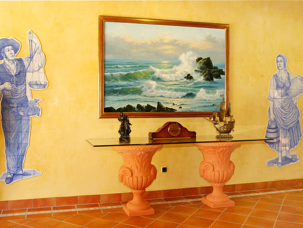 Een foto van het interieur van Blue Sea El Cortijo