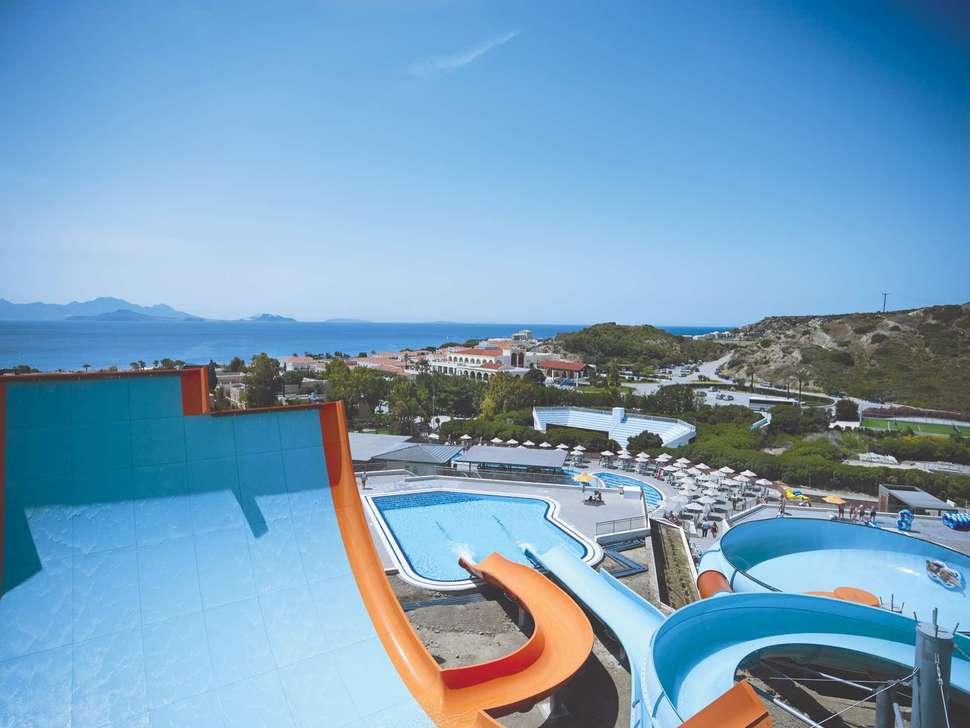 Ein Foto vom Pool im Porto Bello Beach