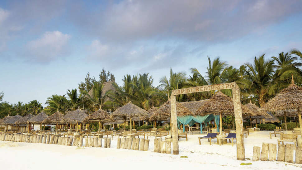 Een foto van het strand bij Waridi Beach Resort & Spa
