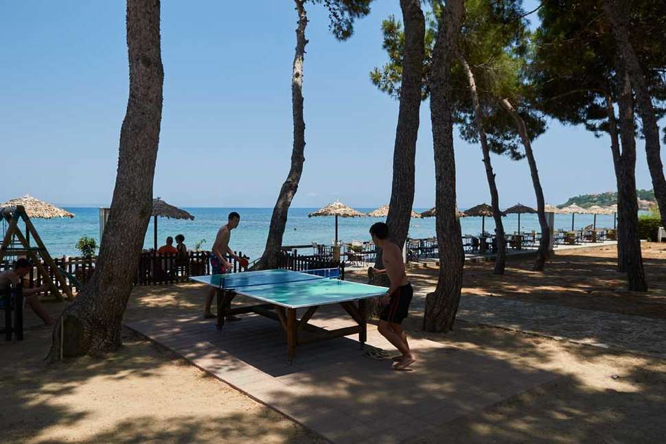 Een foto van de faciliteiten bij Castello Beach