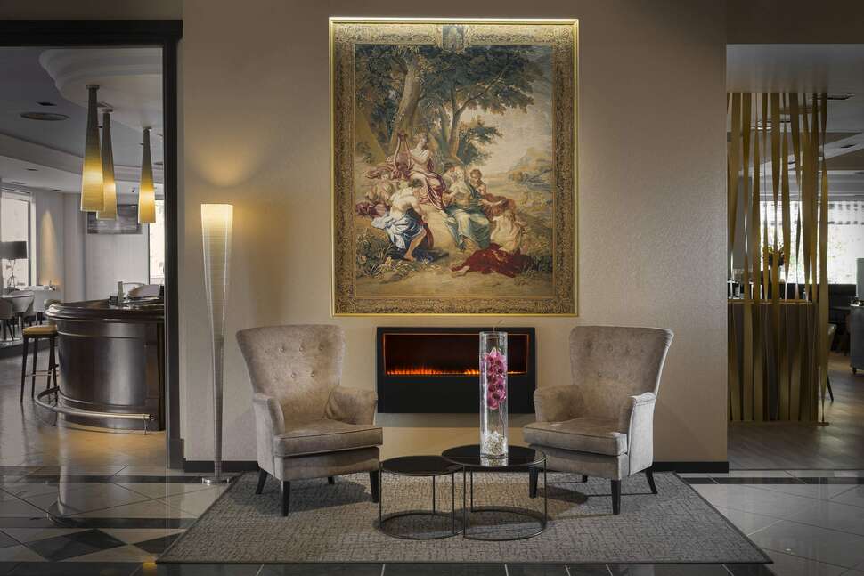 Een foto van het interieur van Elba Madrid Alcala