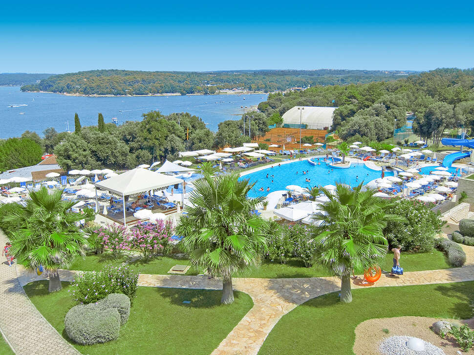 Een foto van het zwembad bij Valamar Club Tamaris & Residence