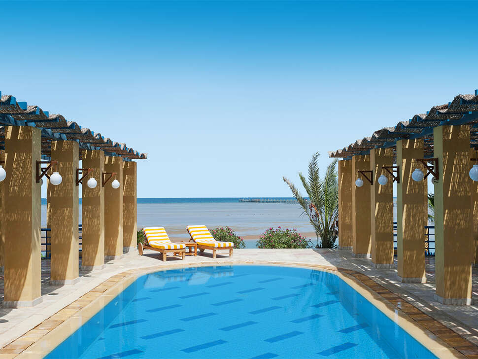 Een foto van het zwembad bij Sheraton Miramar Resort El Gouna
