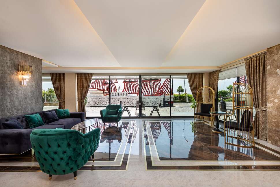 Een foto van het interieur van Elite Luxury Suite & Spa