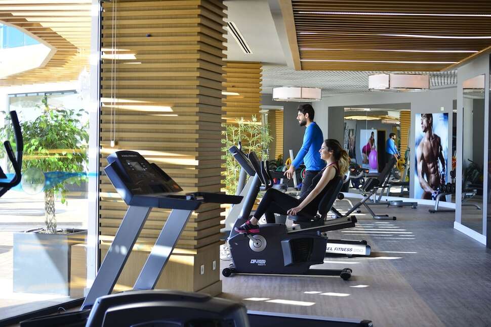Ein Foto von den Einrichtungen im Elite Luxury Suite & Spa