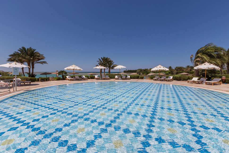 Een foto van het zwembad bij The Chedi El Gouna