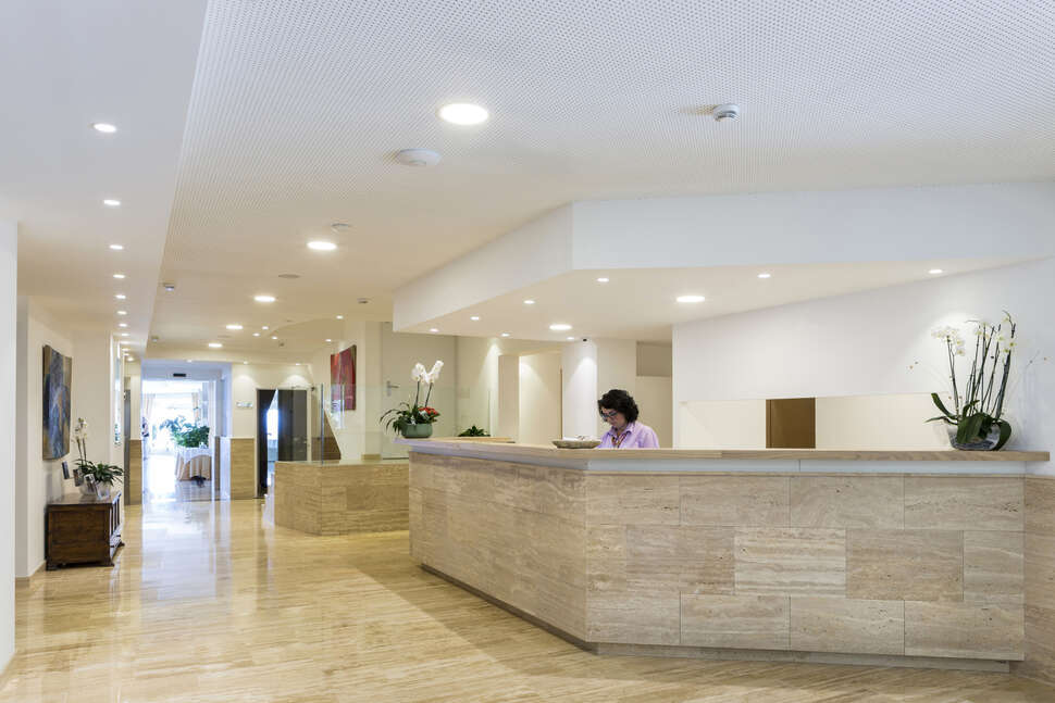 Een foto van het interieur van Hotel Costa Brava