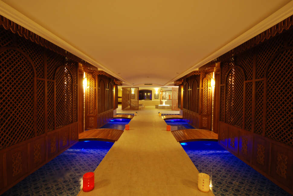 Een foto van de faciliteiten bij Hotel Aqua