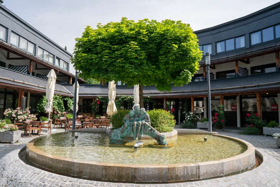 Een foto van een overzicht van Appartementen Schindlhaus