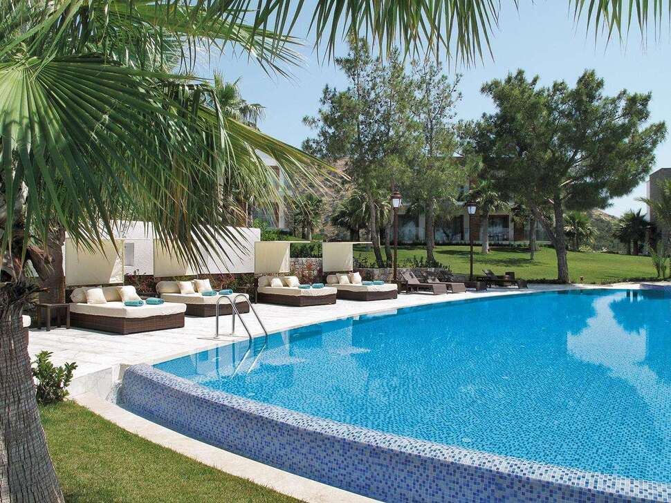 Een foto van het zwembad bij Hillstone Bodrum Hotel & Spa