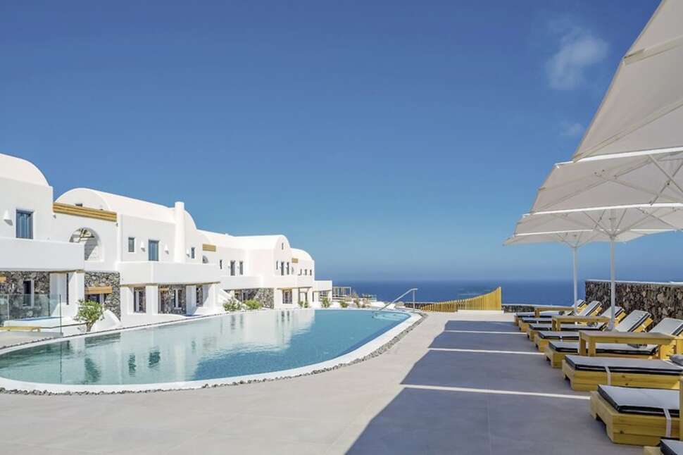 Een foto van het zwembad bij Elea Resort