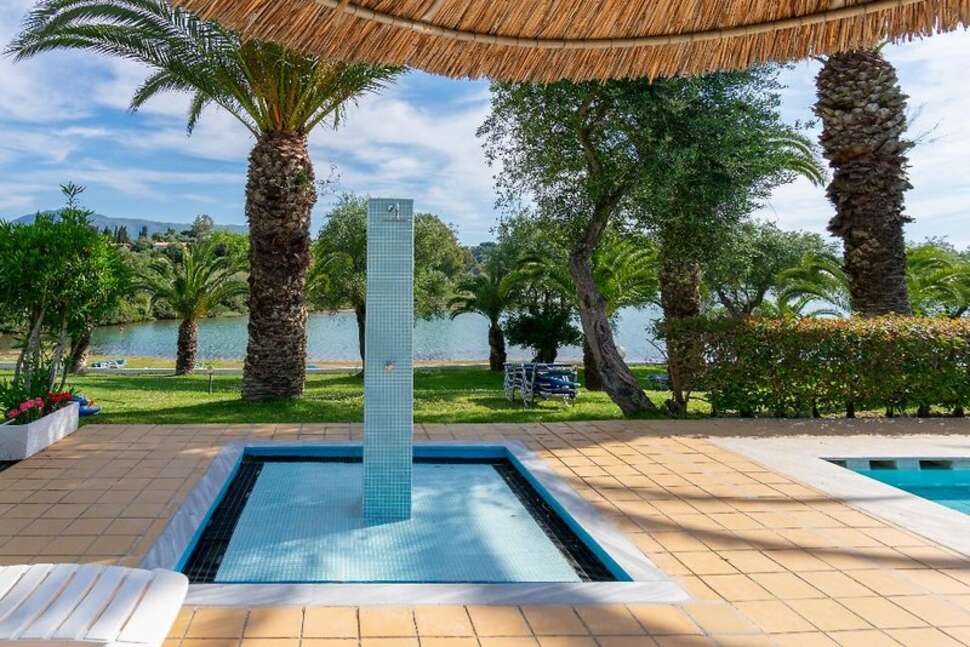 Een foto van de faciliteiten bij Govino Bay Corfu