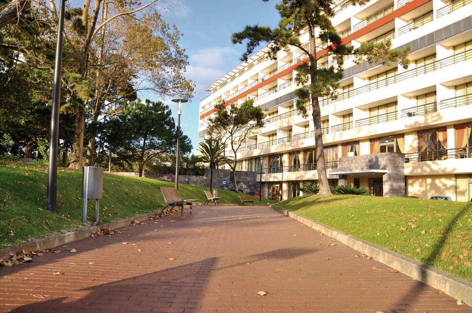 Een foto van de buitenkant van Sao Miguel Park Hotel