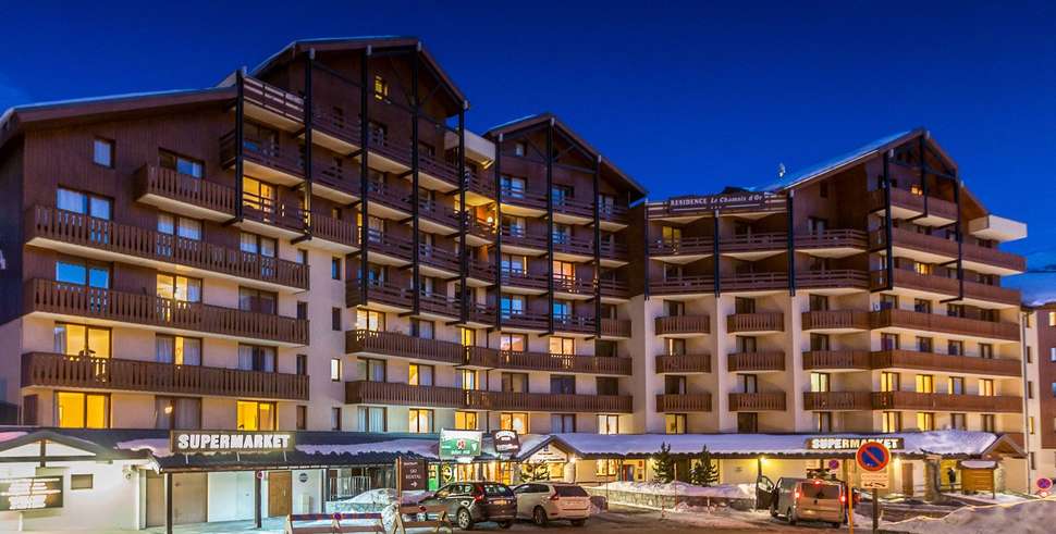 Een foto van de buitenkant van Residence Le Chamois d'Or