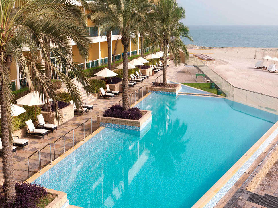 Een foto van een overzicht van Radisson Blu Resort Fujairah