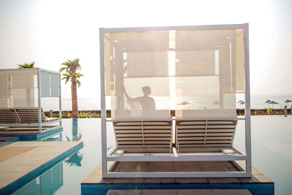 Een foto van het zwembad bij InterContinental Fujairah Resort