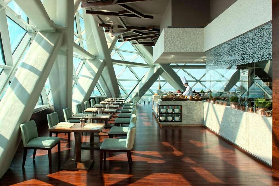 Ein Foto von den Einrichtungen im Andaz Capital Gate by Hyatt