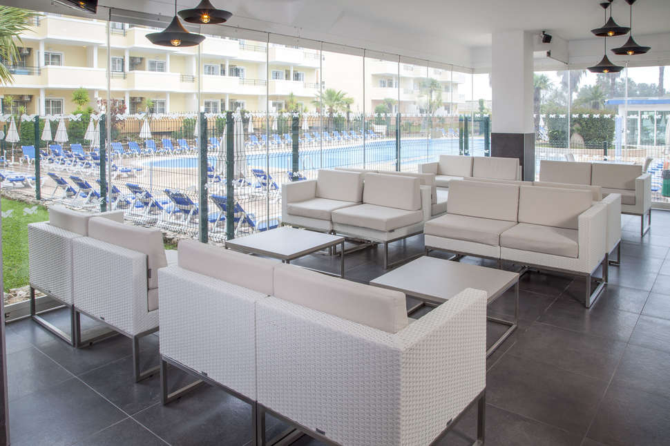 Een foto van het interieur van Appartementen Vitor's Plaza