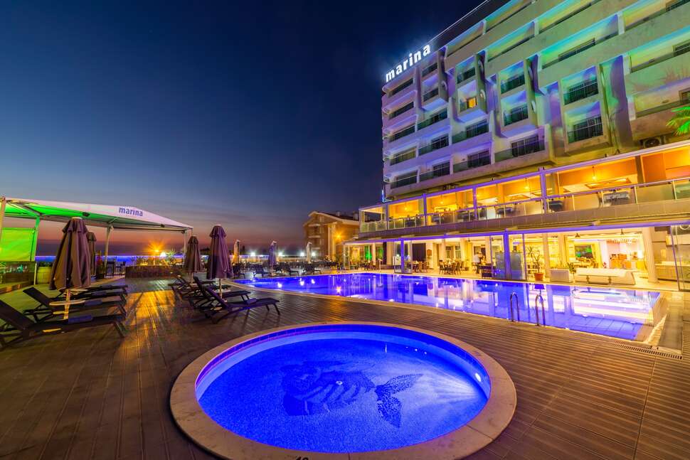 Ein Foto vom Pool im Elite World Kusadasi