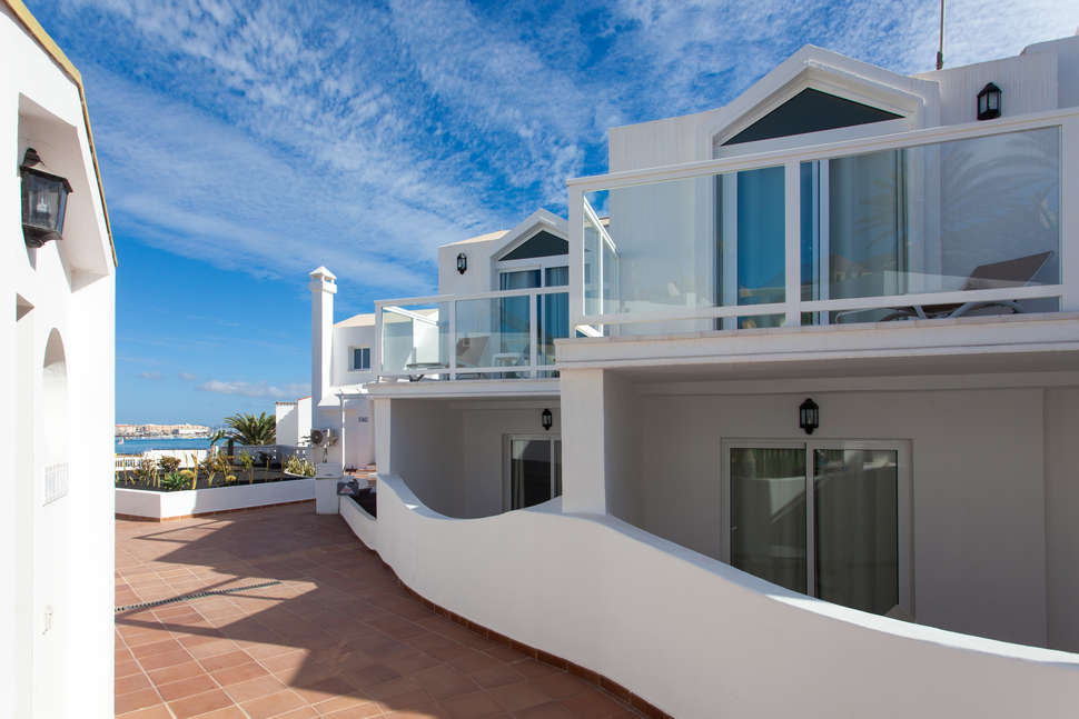 Ein Foto von der Außenansicht des Apartments Tao Caleta Playa