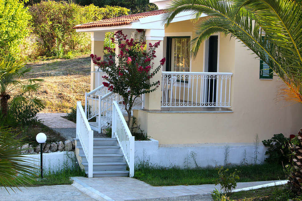 Een foto van de buitenkant van Mediterranean Blue Resort