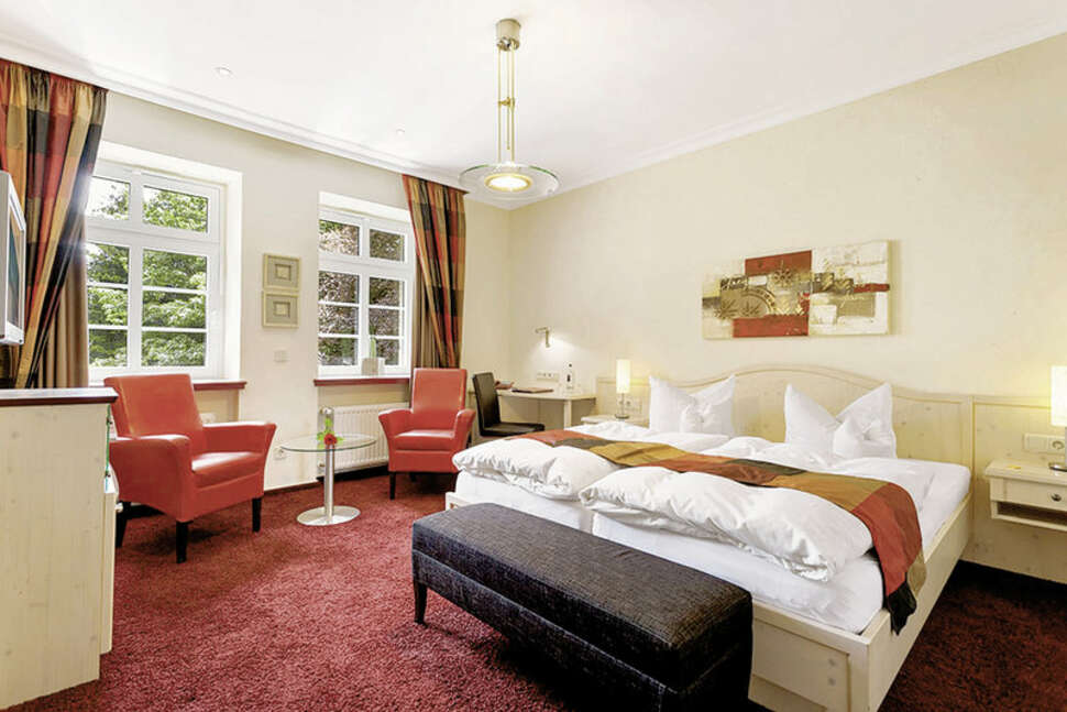 Een foto van een overzicht van Ruters Parkhotel