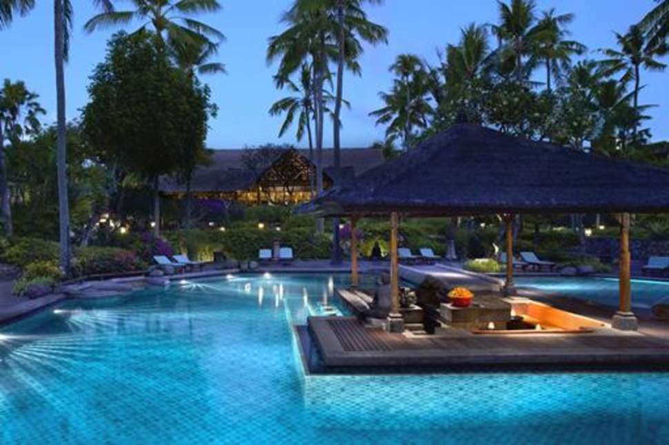 Een foto van het zwembad bij Hyatt Regency Bali