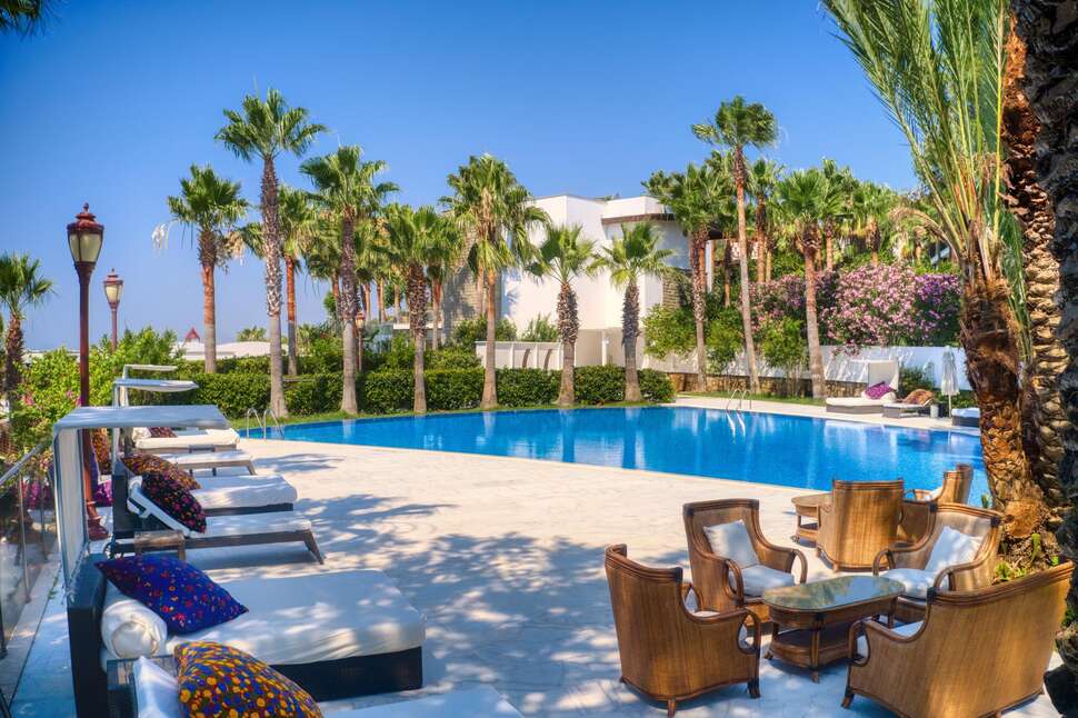 Ein Foto vom Pool im Hillstone Bodrum Hotel & Spa