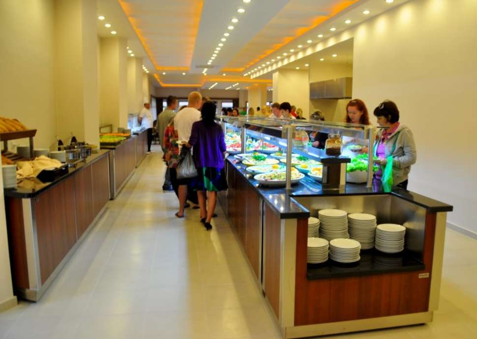 Een foto van de faciliteiten bij Blue Fish Hotel