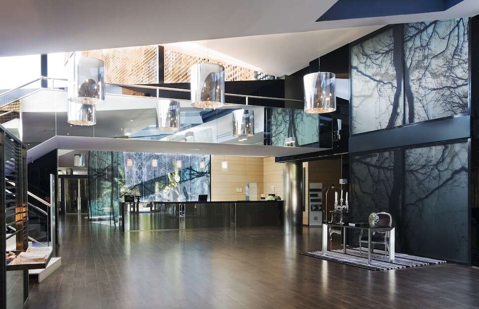 Een foto van het interieur van Eurostars Palace