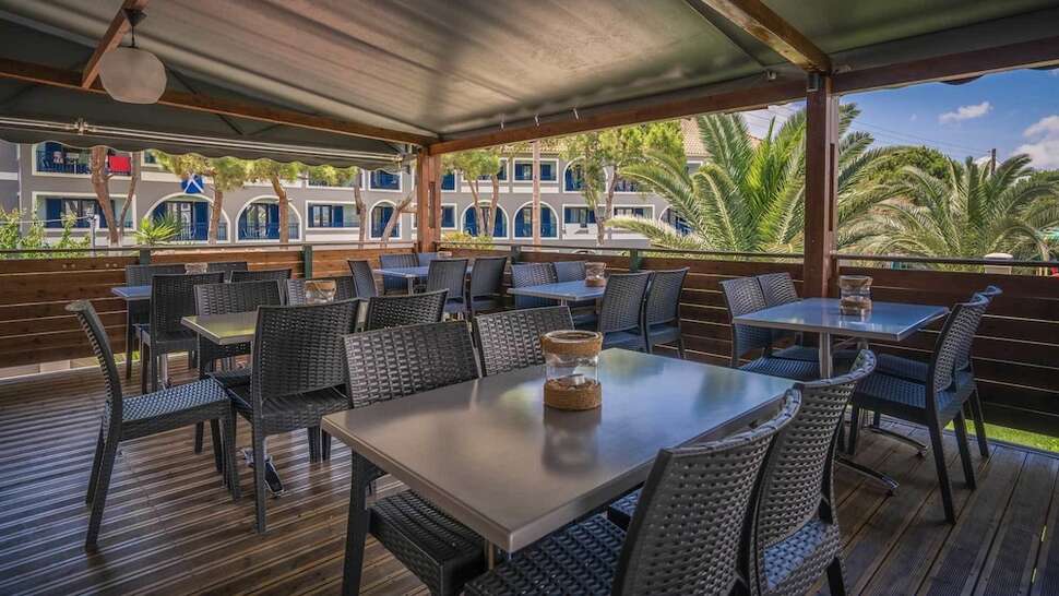 Een foto van de faciliteiten bij Golden Sun Hotel