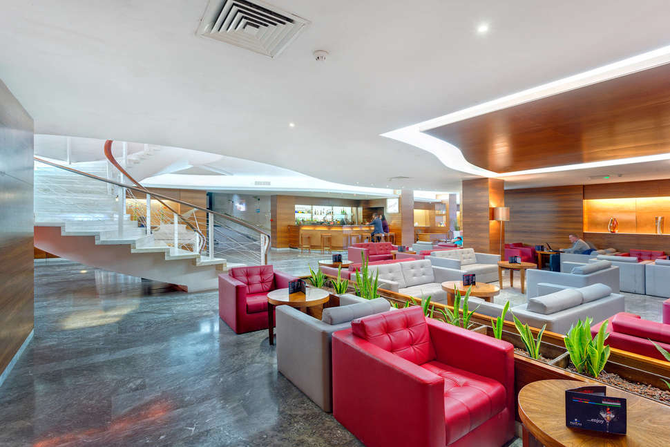 Een foto van het interieur van Preluna Hotel & Spa