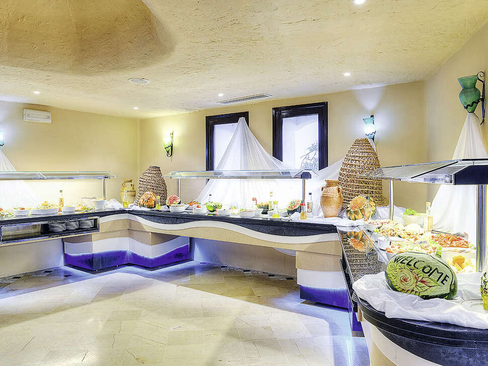 Ein Foto von den Einrichtungen im Hotel Fiesta Beach