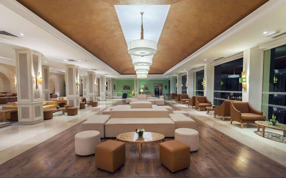 Een foto van het interieur van Occidental Sousse Marhaba