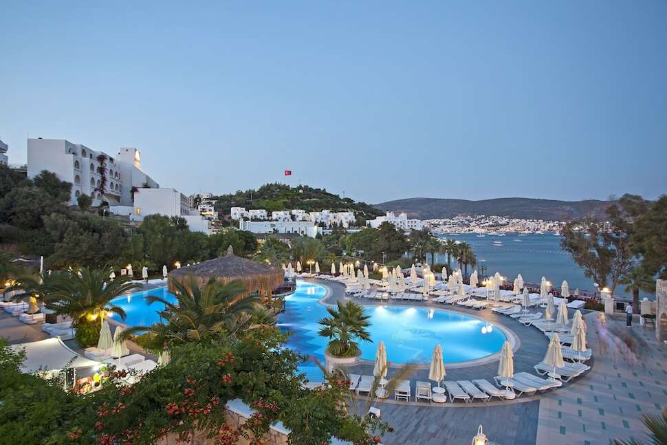 Een foto van het zwembad bij Salmakis Resort & Spa