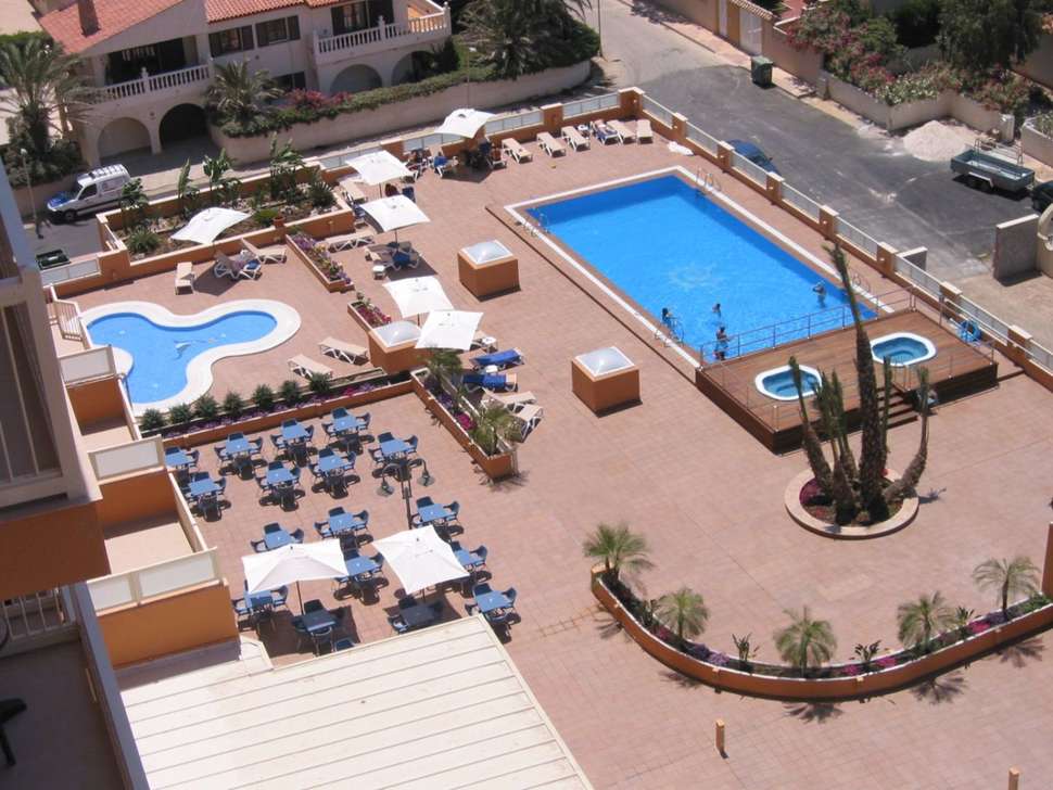 Een foto van een overzicht van Poseidon La Manga Hotel & Spa