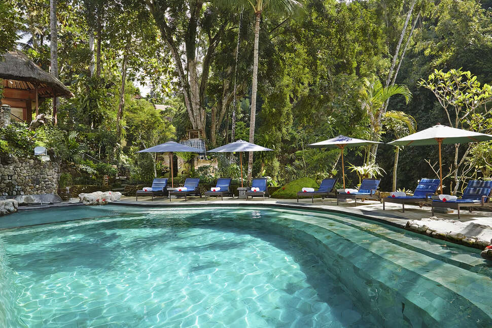 Een foto van het zwembad bij Hotel Tjampuhan & Spa