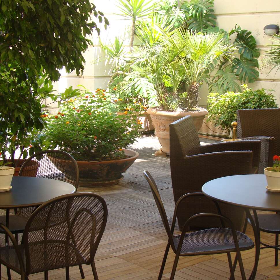Ein Foto von den Einrichtungen im Ramada by Wyndham Naples