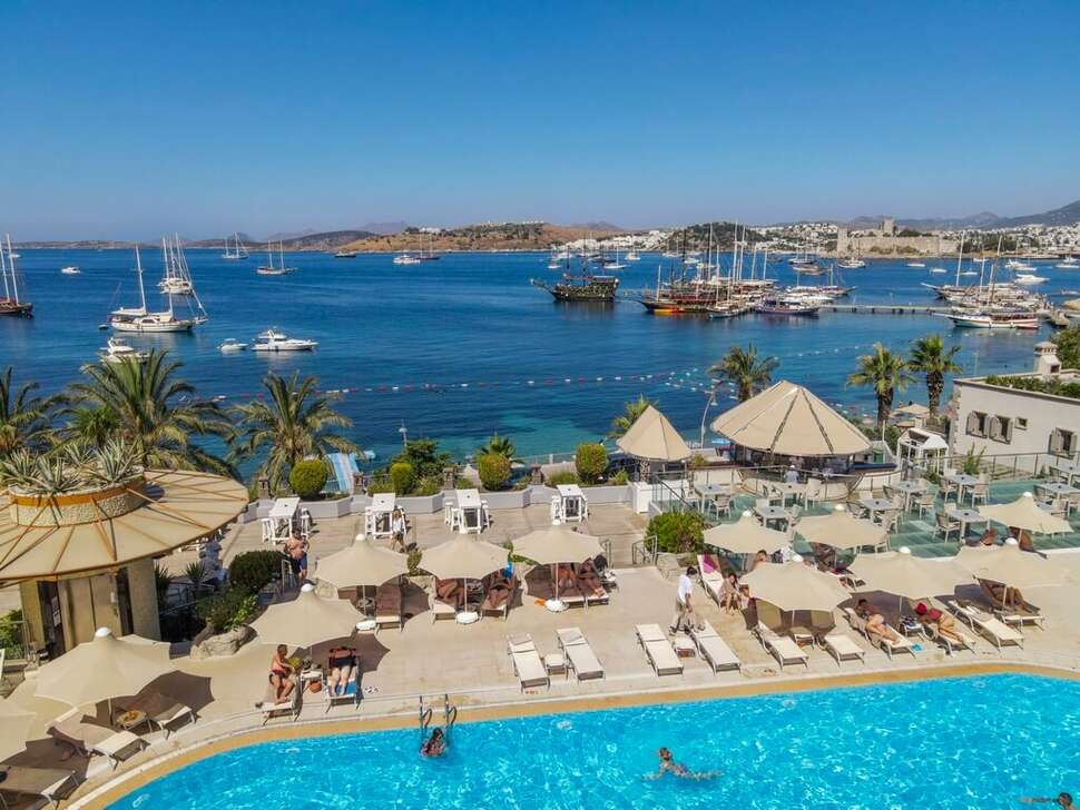 Een foto van het zwembad bij Diamond of Bodrum