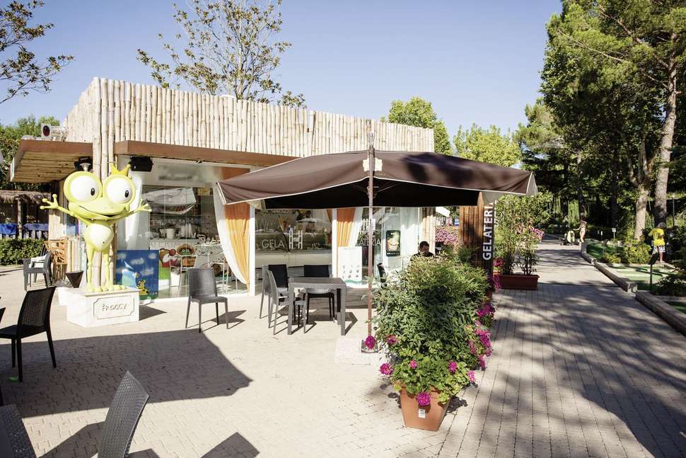 Een foto van de faciliteiten bij Camping Altomincio