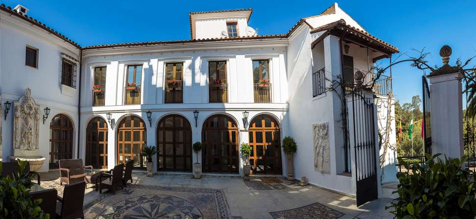 Een foto van de buitenkant van Hotel Finca Los Abetos
