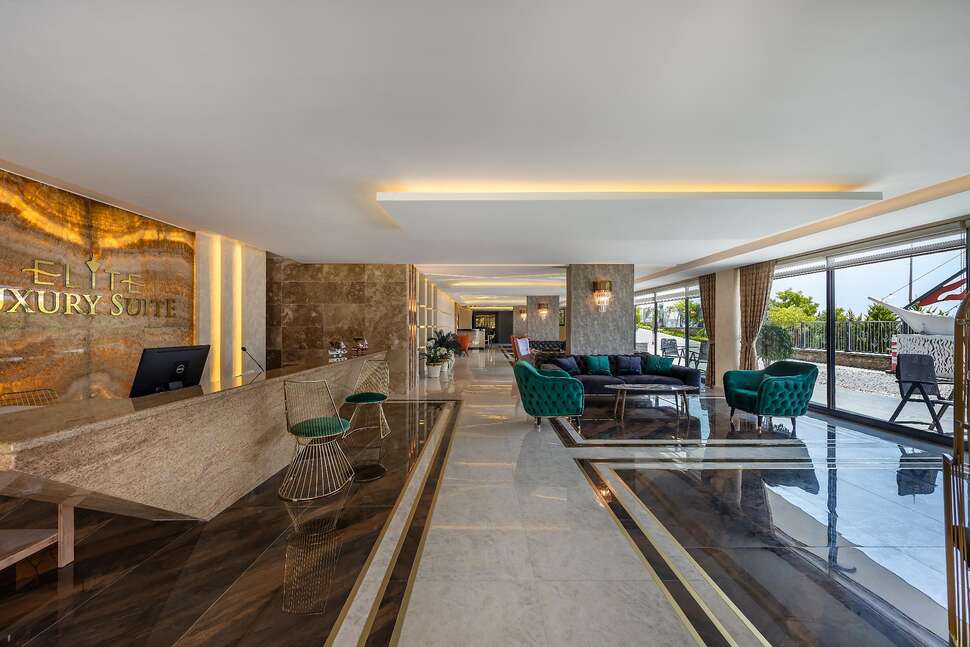 Een foto van het interieur van Elite Luxury Suite & Spa