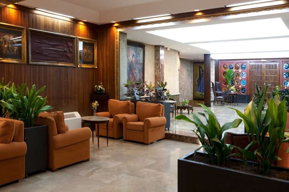 Een foto van het interieur van Hotel Mirador