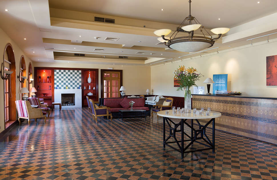 Een foto van het interieur van The Chedi El Gouna