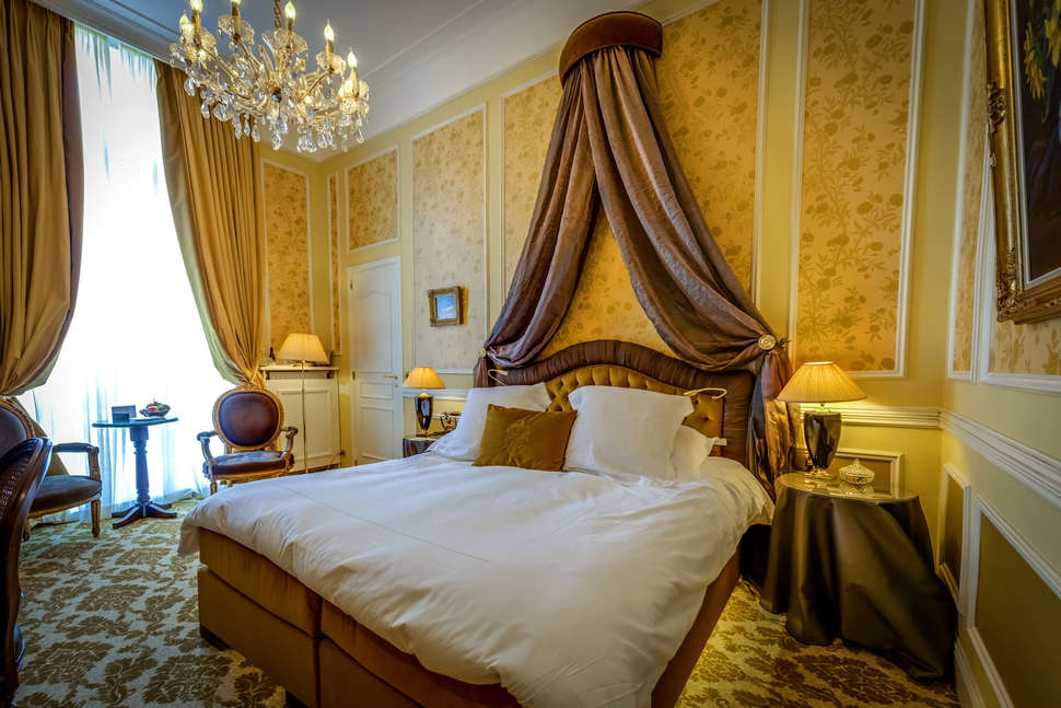 Een foto van een overzicht van Relais & Chateaux Hotel Heritage