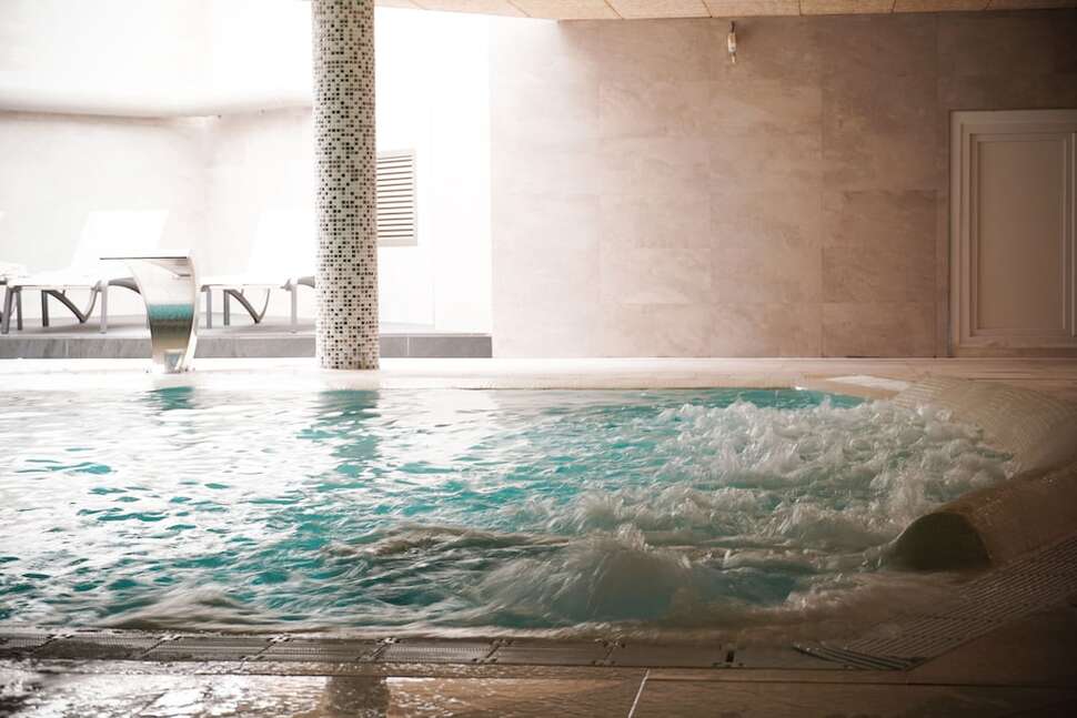 Een foto van het zwembad bij Ohtels Vila Romana